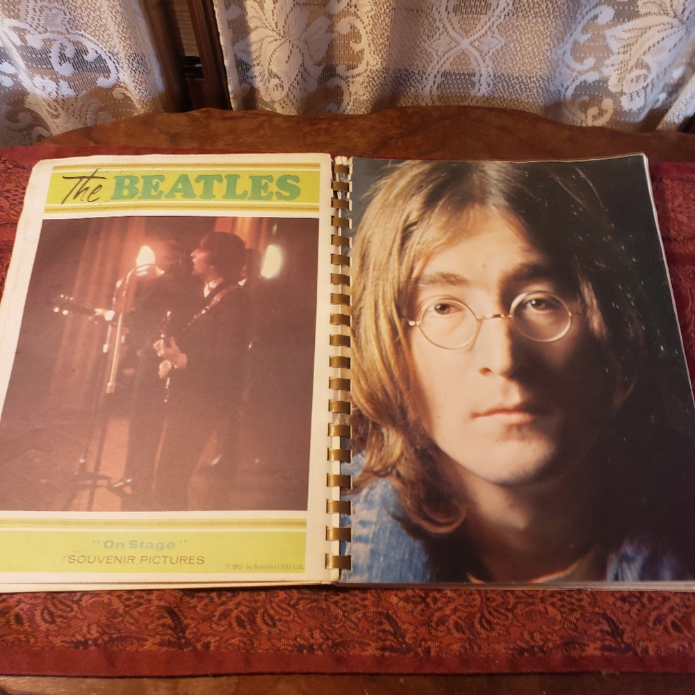 Vintage Beatles Music Book Featuring Sheet Music Photos of the Fab 4- BX16 - Picture 9 of 16